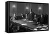 Clarence Darrow, Speaking to Congress Against Capital Punishment in 1926-null-Framed Stretched Canvas