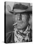 Clarence Hailey Long, Texas Cowboy-Leonard Mccombe-Stretched Canvas