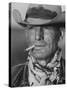 Clarence Hailey Long, Texas Cowboy-Leonard Mccombe-Stretched Canvas