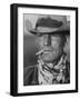 Clarence Hailey Long, Texas Cowboy-Leonard Mccombe-Framed Photographic Print