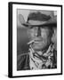 Clarence Hailey Long, Texas Cowboy-Leonard Mccombe-Framed Photographic Print