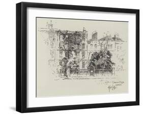 Clarence House in Clapham-Herbert Railton-Framed Giclee Print