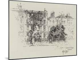 Clarence House in Clapham-Herbert Railton-Mounted Giclee Print