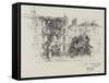 Clarence House in Clapham-Herbert Railton-Framed Stretched Canvas