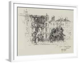 Clarence House in Clapham-Herbert Railton-Framed Giclee Print