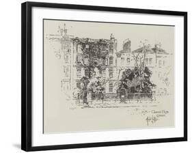 Clarence House in Clapham-Herbert Railton-Framed Giclee Print