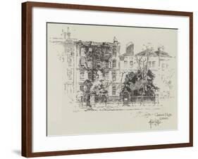Clarence House in Clapham-Herbert Railton-Framed Giclee Print