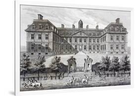 Clarendon House,  a Town Mansion Which Stood on Piccadilly in London from the 1660s to the 1680s-null-Framed Giclee Print