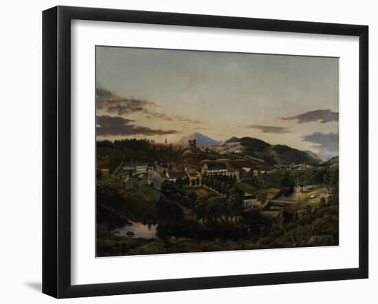 Clarendon Springs, Vermont, 1853-James Hope-Framed Giclee Print