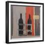 Claret and Bordeaux, 2017-Michael G. Clark-Framed Giclee Print