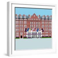 Claridges Hotel-Claire Huntley-Framed Giclee Print