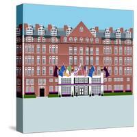 Claridges Hotel-Claire Huntley-Stretched Canvas