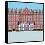 Claridges Hotel-Claire Huntley-Framed Stretched Canvas