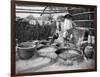 Clarifying Sugar Cane Juce, Annam, Vietnam, 1922-null-Framed Giclee Print