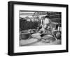 Clarifying Sugar Cane Juce, Annam, Vietnam, 1922-null-Framed Giclee Print