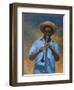 Clarinet Player-Michael Jackson-Framed Giclee Print