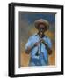 Clarinet Player-Michael Jackson-Framed Giclee Print