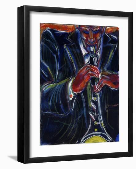 Clarinet-Gil Mayers-Framed Giclee Print