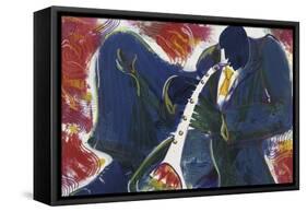 Clarinet-Gil Mayers-Framed Stretched Canvas