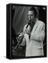 Clarinetist Buddy Defranco at the Capital Radio Jazz Festival, Knebworth, Hertfordshire, 1981-Denis Williams-Framed Stretched Canvas