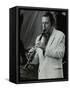 Clarinetist Buddy Defranco at the Capital Radio Jazz Festival, Knebworth, Hertfordshire, 1981-Denis Williams-Framed Stretched Canvas