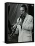 Clarinetist Buddy Defranco at the Capital Radio Jazz Festival, Knebworth, Hertfordshire, 1981-Denis Williams-Framed Stretched Canvas