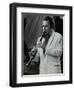 Clarinetist Buddy Defranco at the Capital Radio Jazz Festival, Knebworth, Hertfordshire, 1981-Denis Williams-Framed Photographic Print