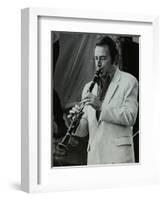 Clarinetist Buddy Defranco at the Capital Radio Jazz Festival, Knebworth, Hertfordshire, 1981-Denis Williams-Framed Photographic Print