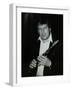 Clarinetist John Denman at the Bass Clef, London, 1985-Denis Williams-Framed Photographic Print