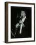 Clarinetist John Denman Playing at the Bass Clef, London, 1985-Denis Williams-Framed Photographic Print