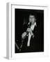 Clarinetist John Denman Playing at the Bass Clef, London, 1985-Denis Williams-Framed Photographic Print