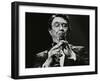 Clarinetist Johnny Mince, Stevenage, Hertfordshire, 1984-Denis Williams-Framed Photographic Print