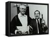 Clarinetists Terry Lightfoot and Peanuts Hucko, Potters Bar, Hertfordshire, 1986-Denis Williams-Framed Stretched Canvas