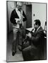 Clarinetists Terry Lightfoot and Peanuts Hucko, Potters Bar, Hertfordshire, 1986-Denis Williams-Mounted Photographic Print