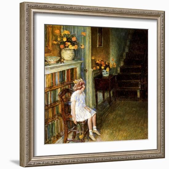 Clarissa, 1912-Childe Hassam-Framed Giclee Print