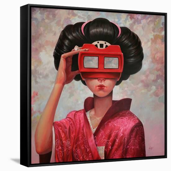 Clarity II-Aaron Jasinski-Framed Stretched Canvas