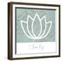 Clarity Lotus-Savannah Miller-Framed Art Print