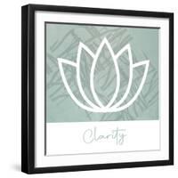 Clarity Lotus-Savannah Miller-Framed Art Print