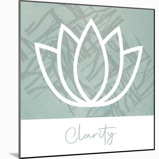 Clarity Lotus-Savannah Miller-Mounted Art Print