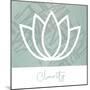 Clarity Lotus-Savannah Miller-Mounted Art Print