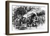 Clark and His Soldiers Crossing the Wabash, C1778-1779-null-Framed Giclee Print