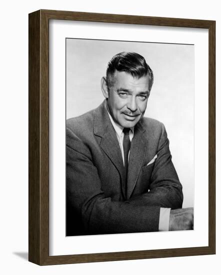 Clark Gable, 1957-null-Framed Photo