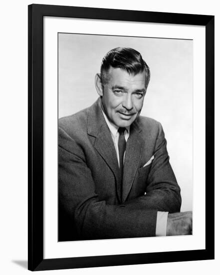 Clark Gable, 1957-null-Framed Photo