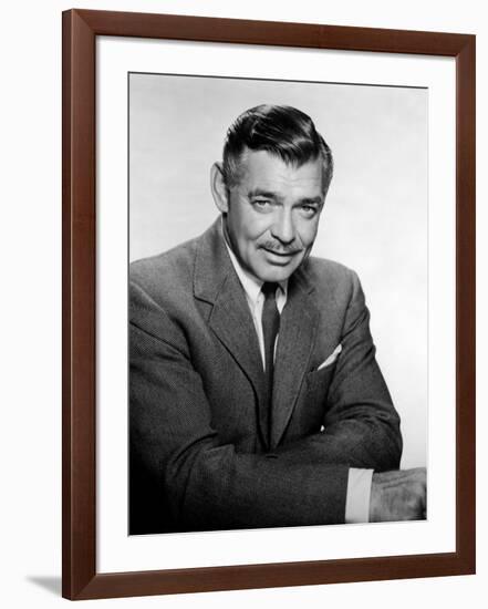 Clark Gable, 1957-null-Framed Photo