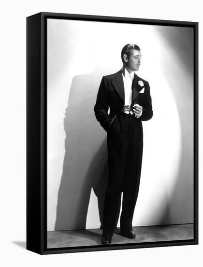 Clark Gable, January 17, 1935-null-Framed Stretched Canvas