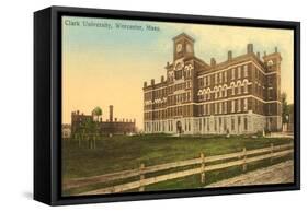 Clark University, Worcester, Mass.-null-Framed Stretched Canvas