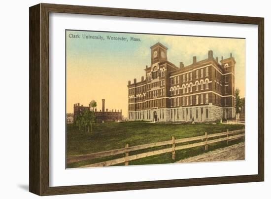 Clark University, Worcester, Mass.-null-Framed Art Print