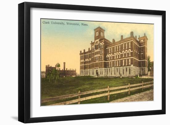 Clark University, Worcester, Mass.-null-Framed Art Print