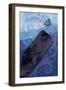 Clark Whale and Ship 5-Erin Clark-Framed Giclee Print