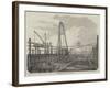 Clarke and Varley's Atmospheric Pile-Driving Machine-null-Framed Giclee Print